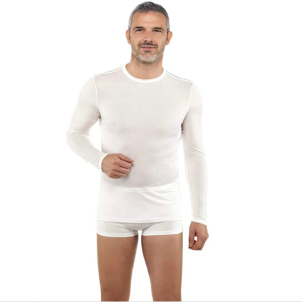 Realsilklife  Men's 30 Silk Lightweight Base Layer Top